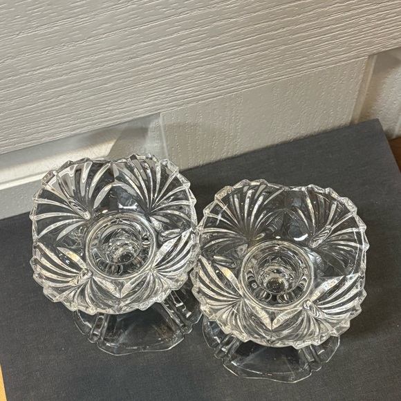 Noritake Crystal Treasury Candle Holders - Picture 2 of 9